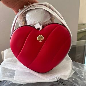Love Shack Quilted 3D Heart Crossbody